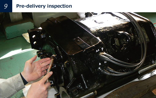 9 Pre-delivery inspection